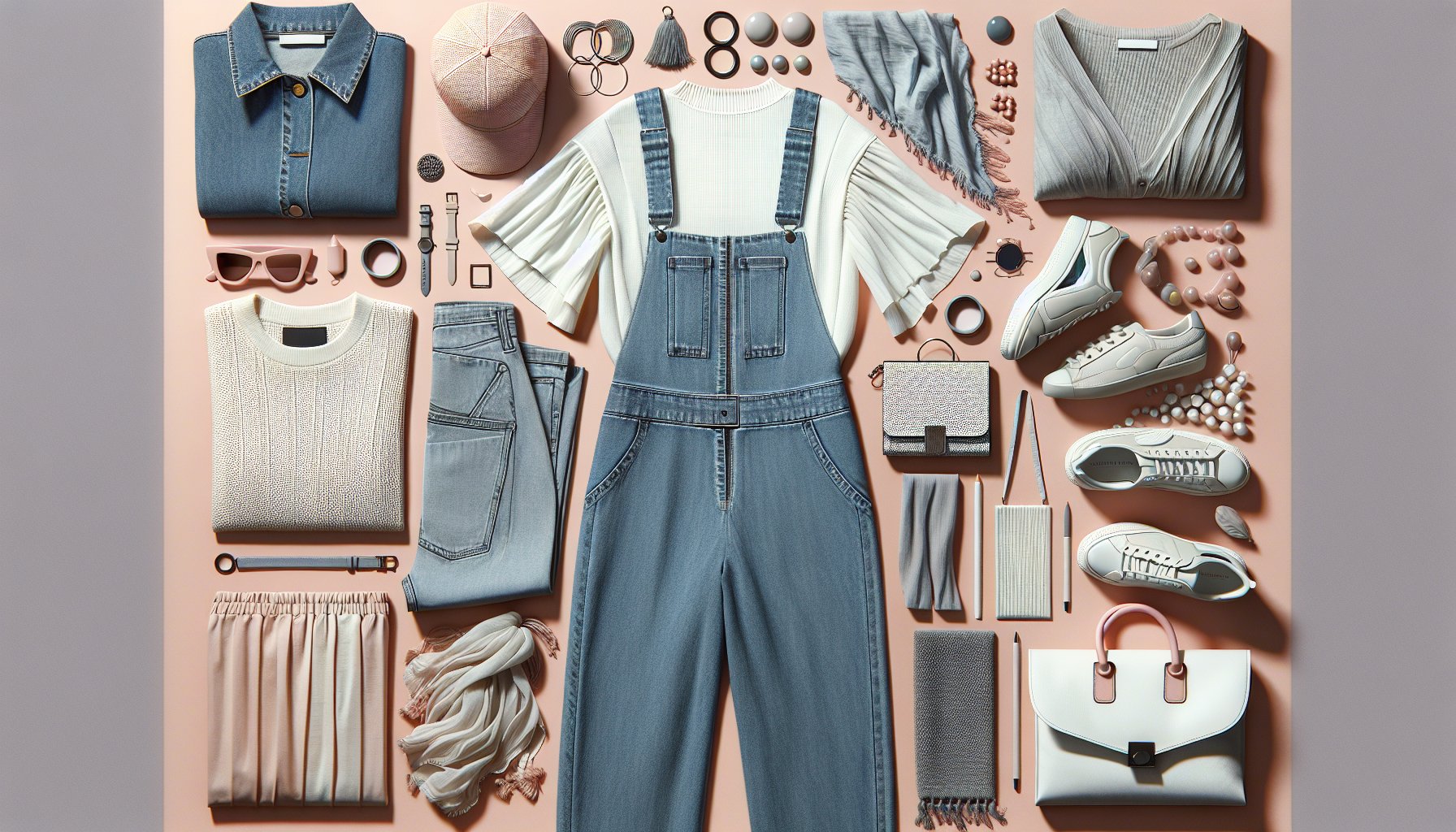 Celebrity-inspired outfits for 2025 featuring denim jumpsuits, monochrome styles, and accessorizing tips for personal fashion expression.