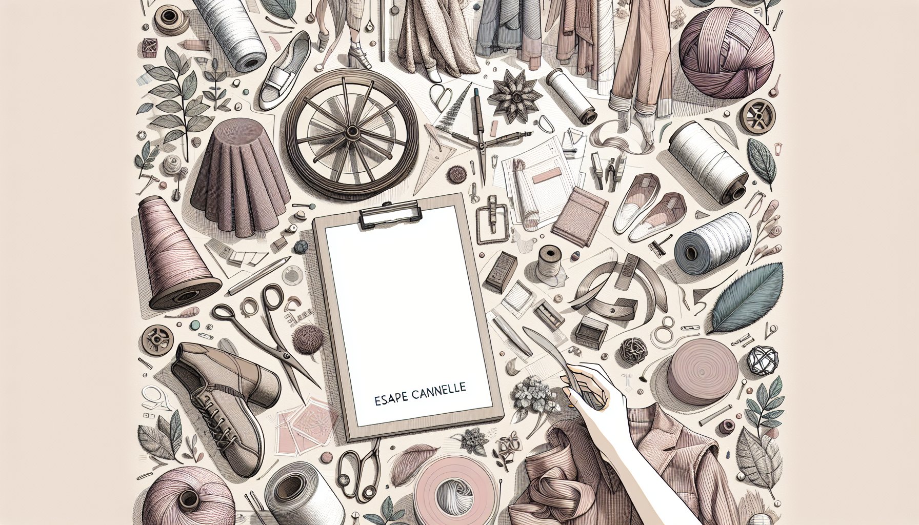 Sustainable fashion showcases eco-friendly fabrics and biodegradable materials at Espace Cannelle, highlighting ethical production practices.