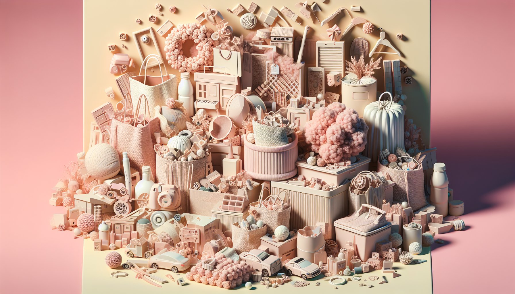 Eight eco-friendly scarves from Espace Cannelle, crafted from recycled materials for sustainable fashion and conscious consumerism.