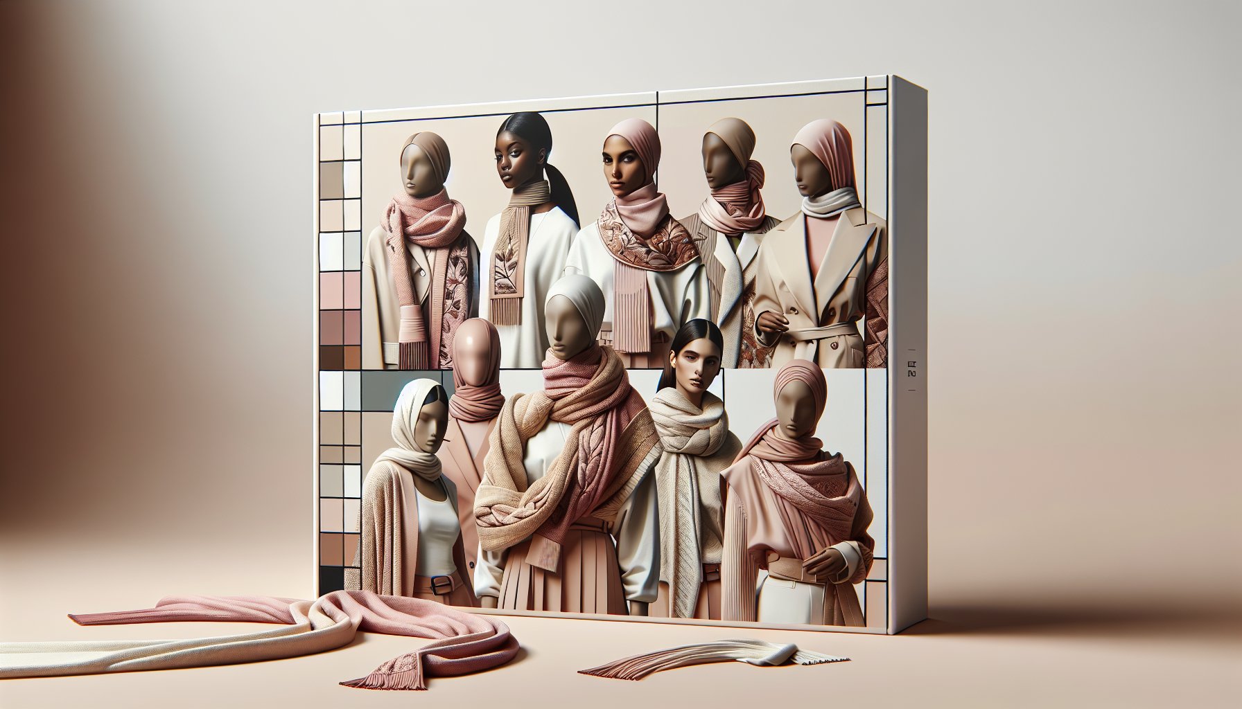 Stylish scarves showcase 2025 trends, oversized styles, sustainable accessories, knot techniques, and color psychology tips.