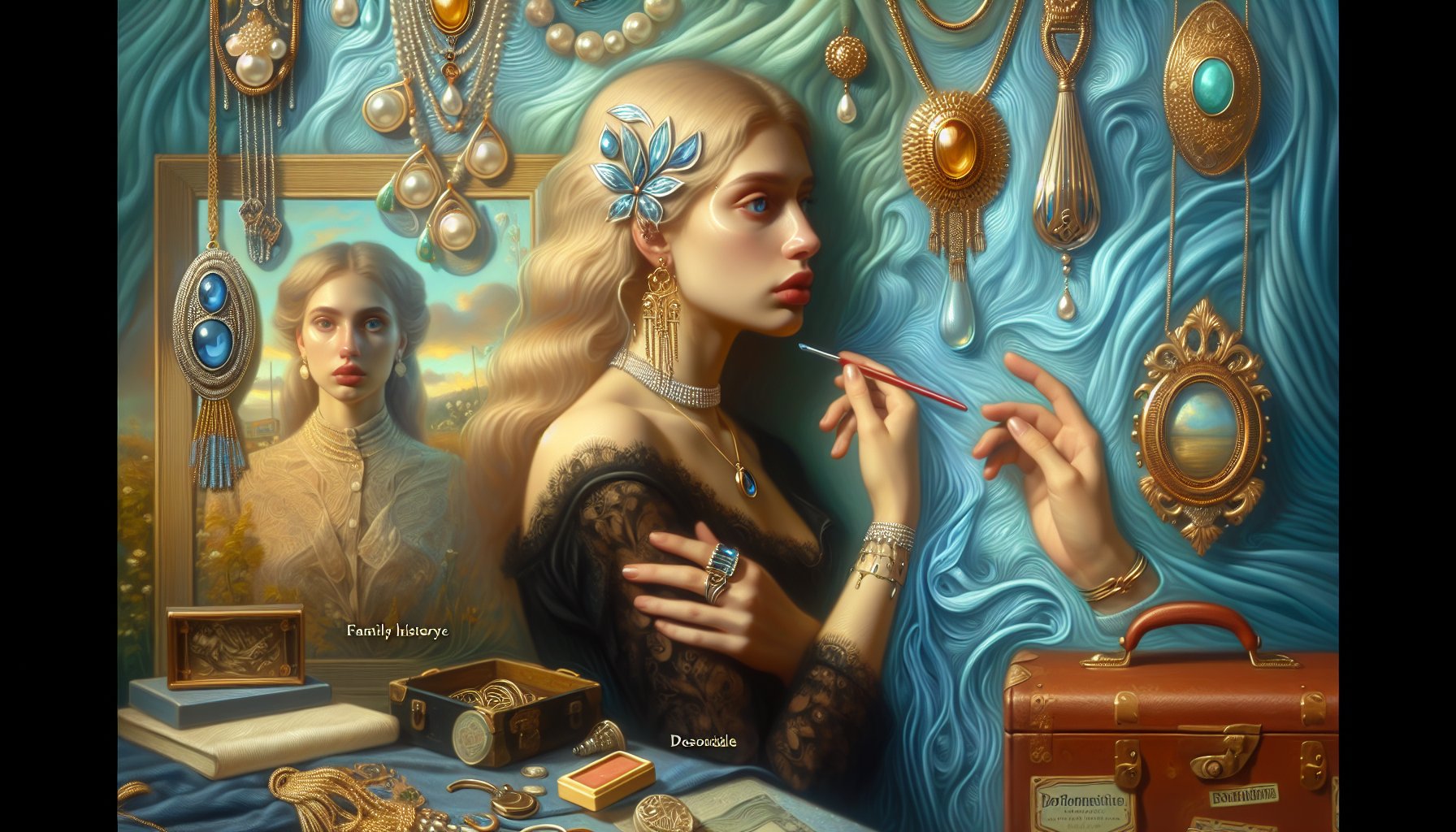 Heirloom jewelry symbolizes emotional connections and cultural heritage, preserving family history through thoughtful redesign.