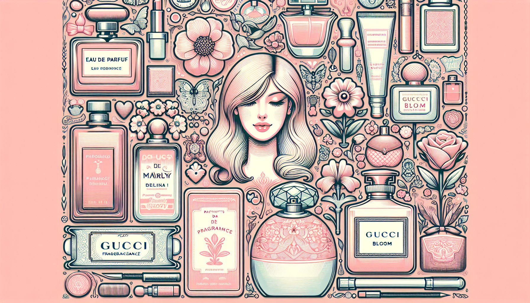 12 Eau de Parfum picks for a romantic evening, featuring Parfums de Marly Delina and Gucci Bloom for personalized fragrance choices.