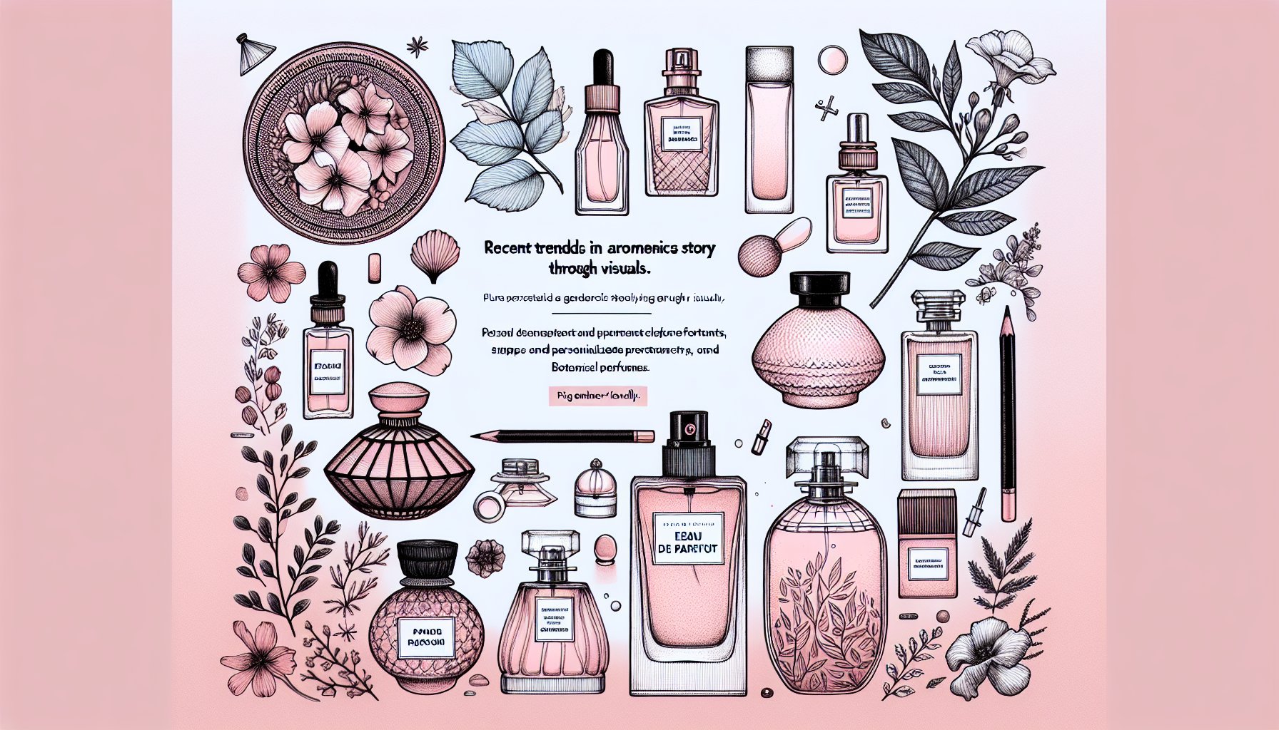 2025's top Eau de Parfum trends: personalized fragrances, botanical scents, gender fluidity, and aromatic storytelling.