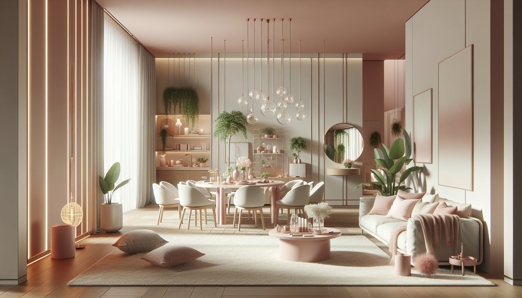 Luxury home décor trends blending comfort aesthetic, sustainable elegance, smart technology, and personalized luxury for 2025.