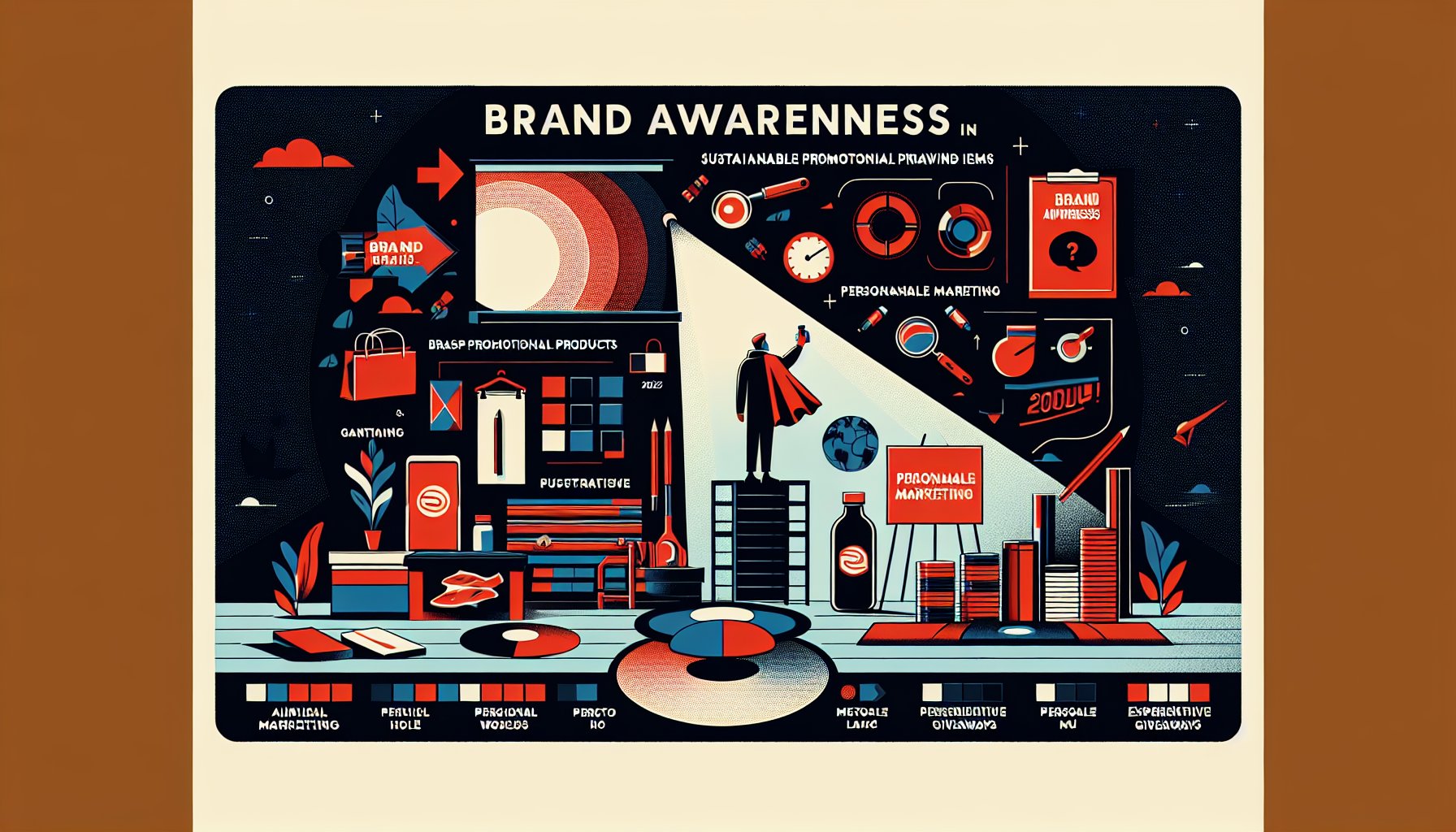 Top 10 promotional products for brand awareness in 2025, featuring sustainable items and personalized experiential giveaways.