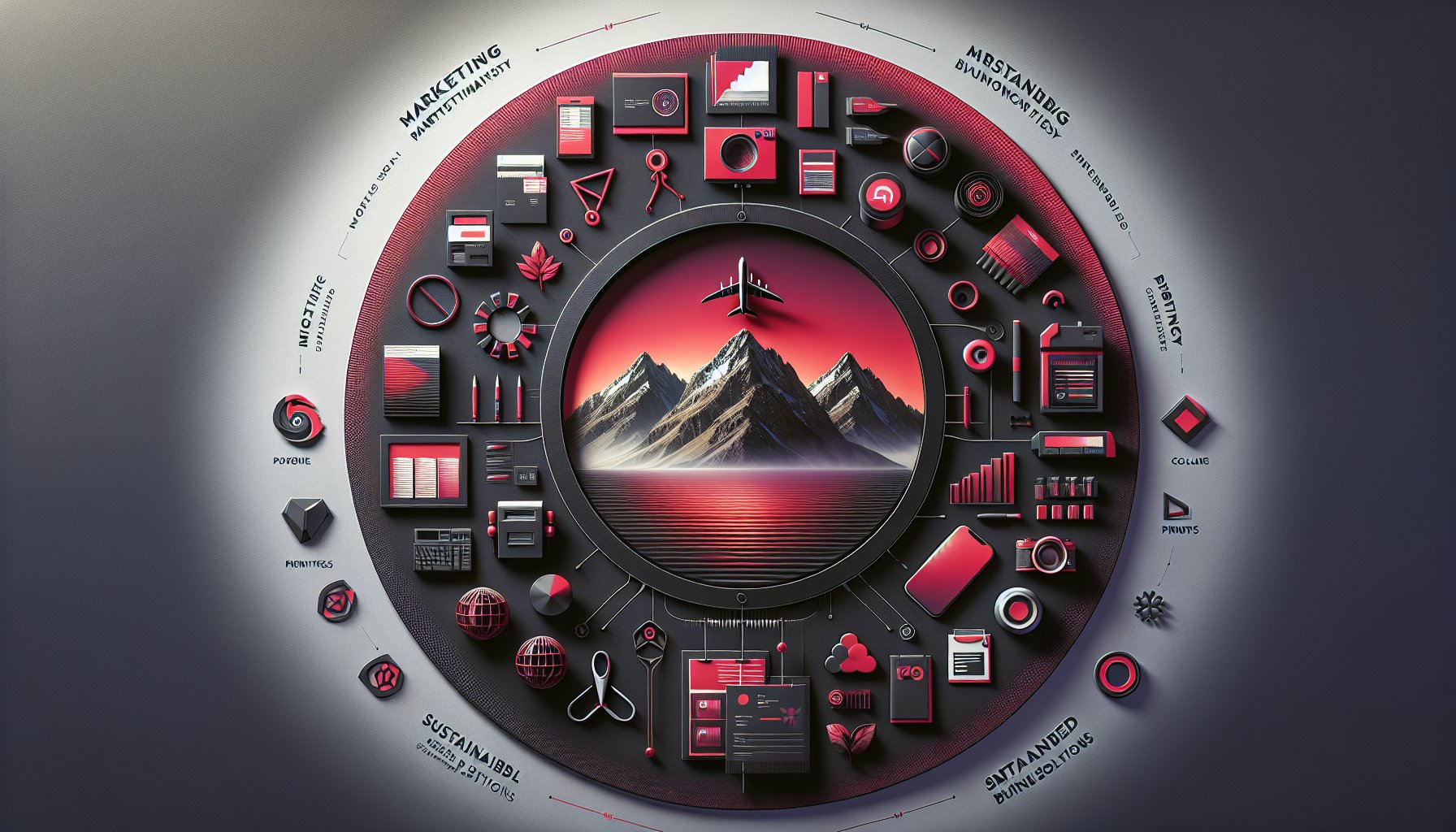 Guide to selecting printed materials for marketing strategy, enhancing brand identity with sustainable printing solutions.