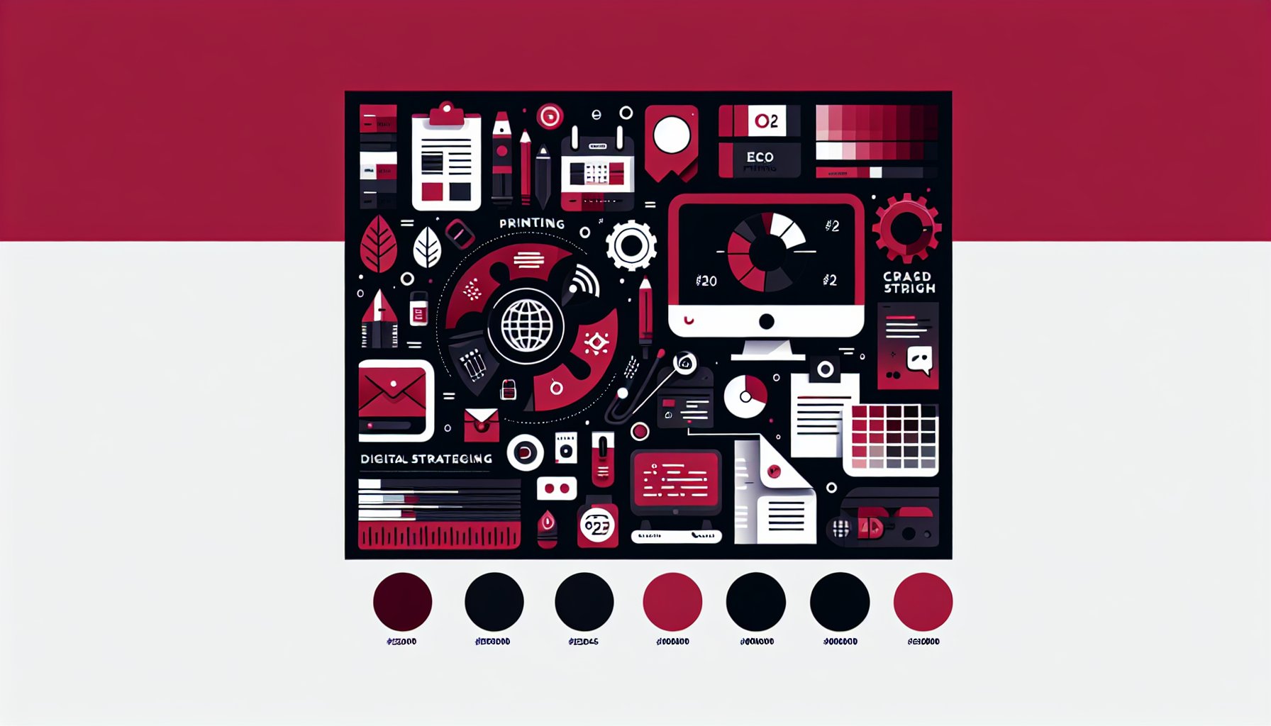 Printed materials boost online marketing by enhancing brand storytelling and complementing digital strategies with eco-friendly options.