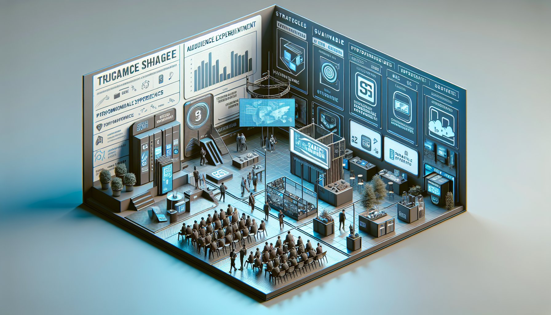Trade show giveaways guide highlighting personalized, tech-savvy, and sustainable items for effective audience engagement.