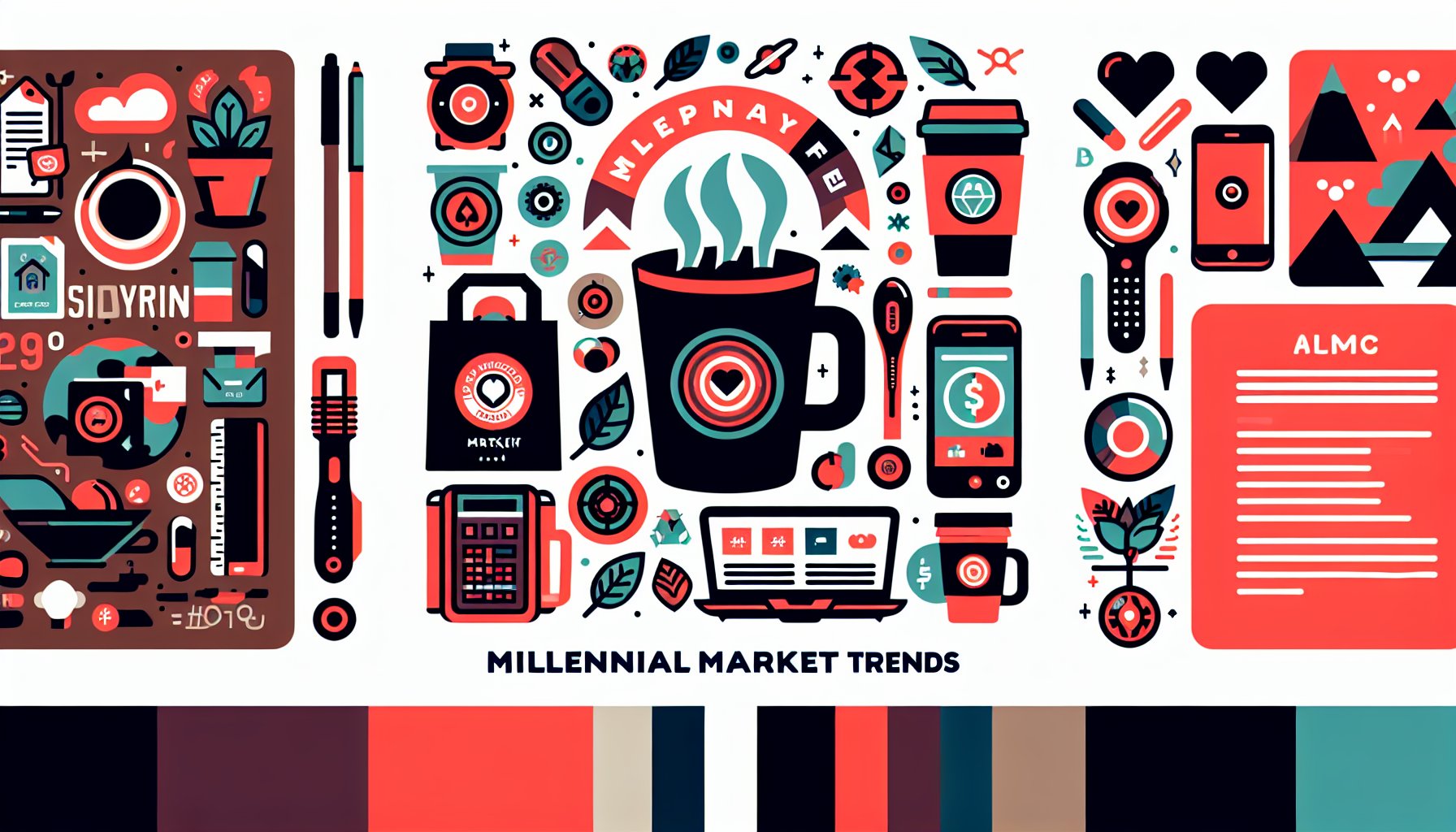 Branded mugs for 2025: eco-friendly, personalized designs reflecting Millennial market trends in sustainable consumer products.