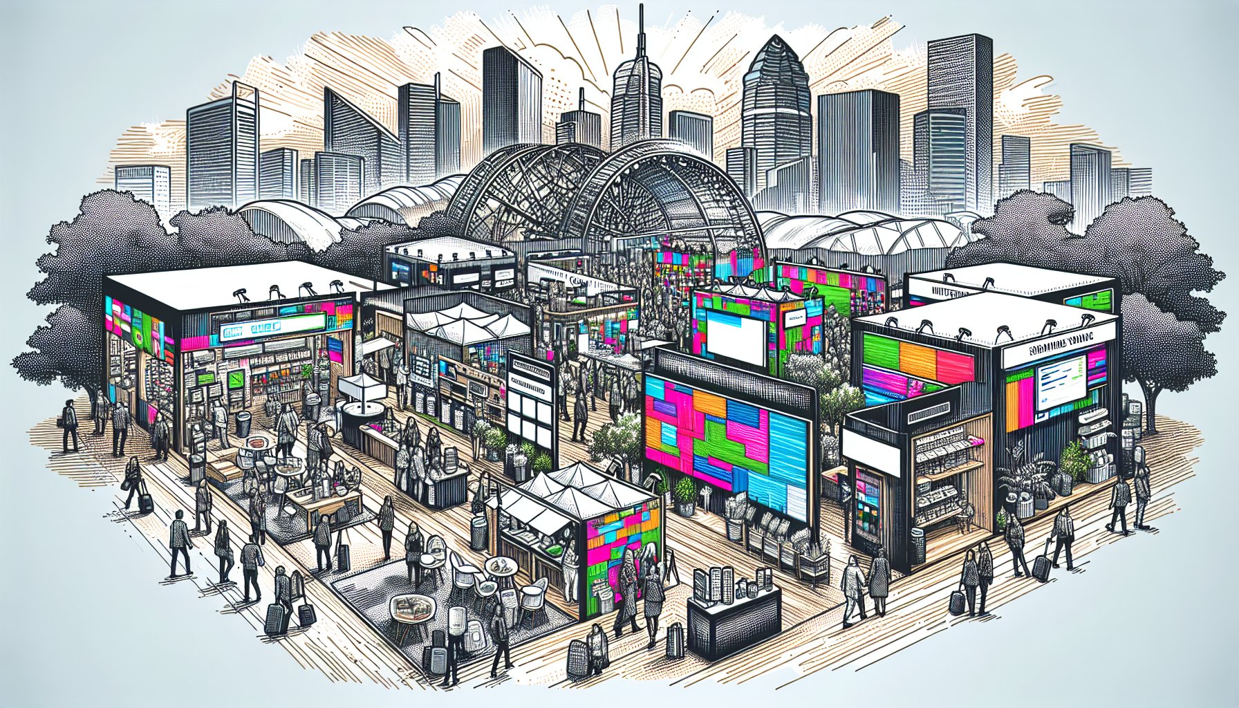 Personalized trade show giveaways enhance brand engagement with sustainable products and interactive experiences.
