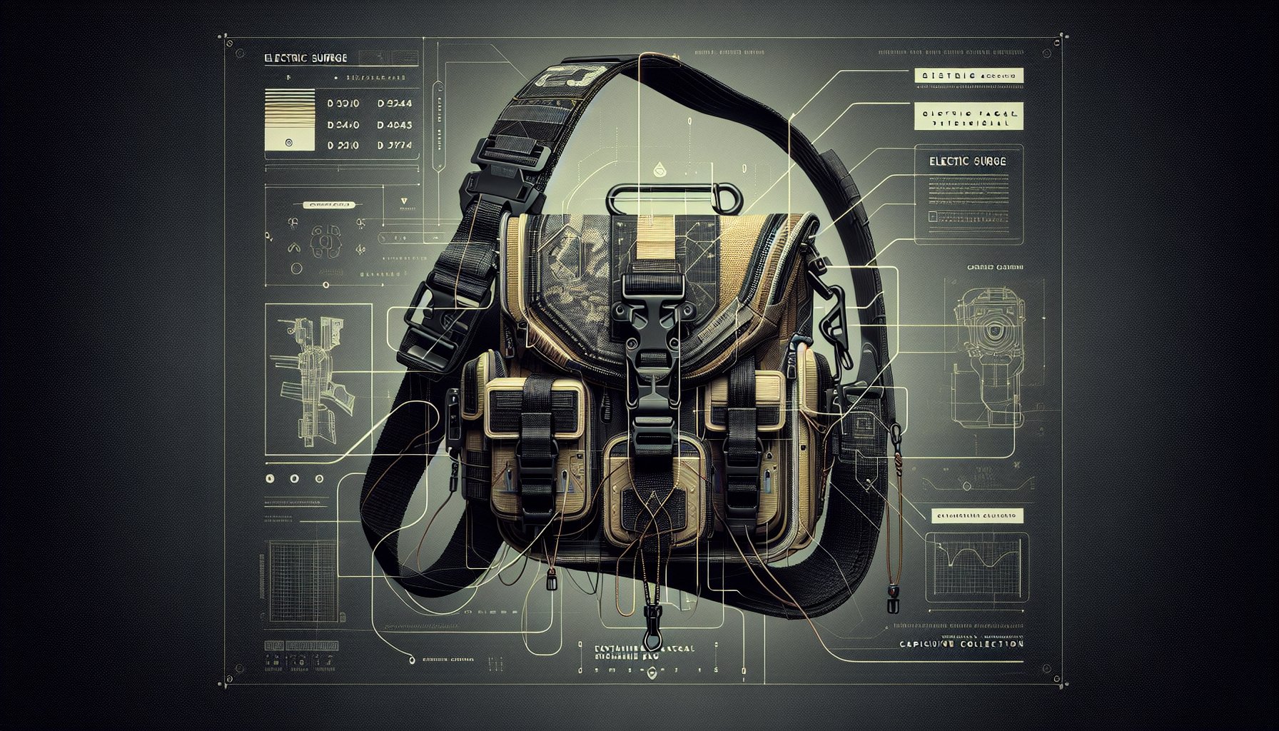 Electric Surge Tactical Sling Bag exemplifies minimalism and functionality in 2025's sustainable capsule collection trends.