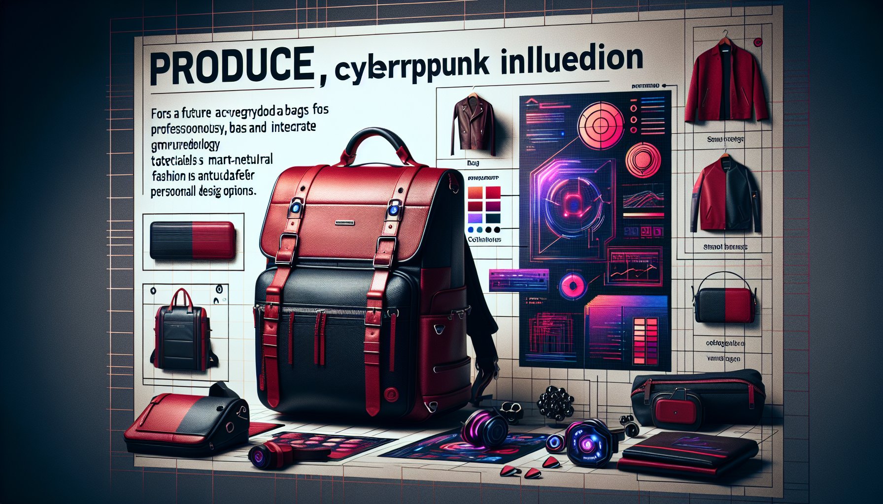 Everyday bags for professionals featuring sustainable materials, smart tech, personalized designs, and gender-neutral styles.