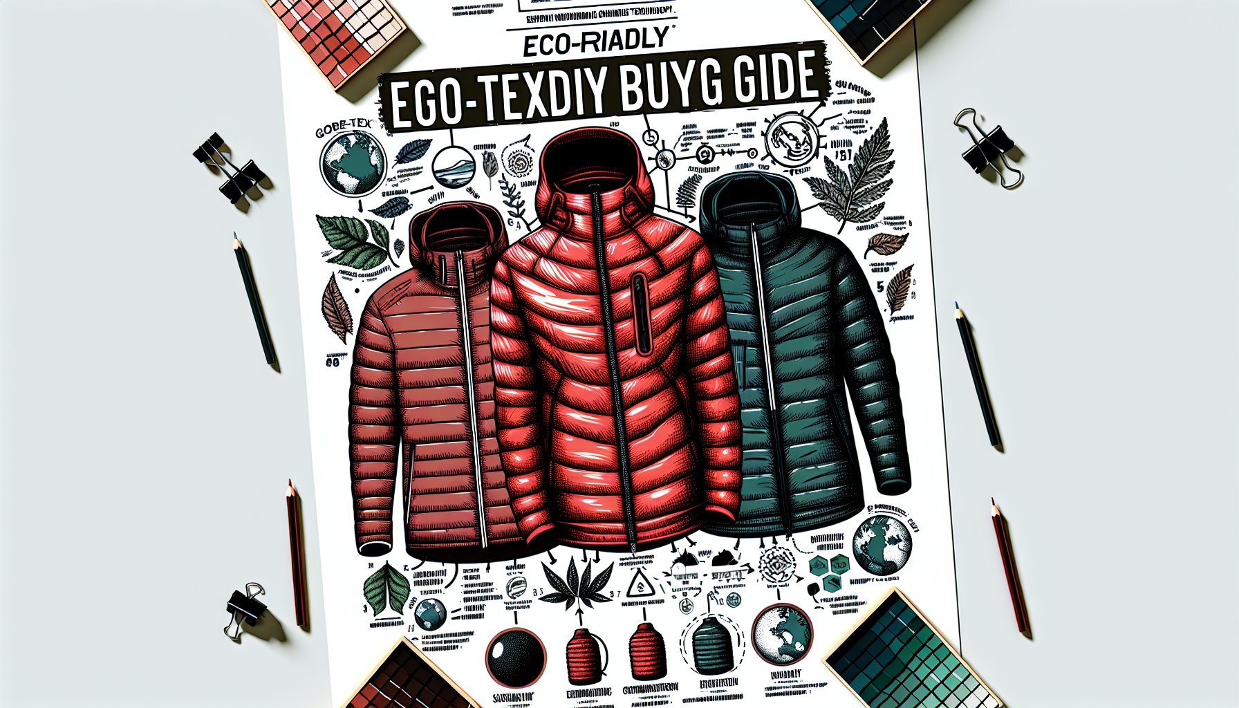 Jacket buying guide highlighting sustainable outerwear, Gore-Tex technology, insulation types, and eco-friendly options for 2025.