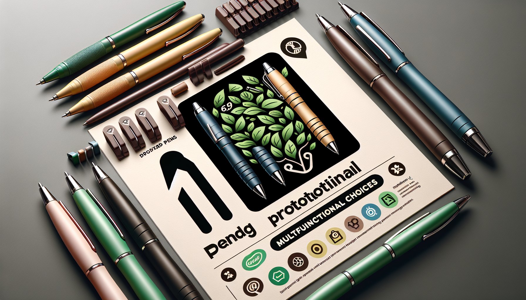 Top 10 promotional pens for 2025: eco-friendly, multifunctional options enhancing brand engagement in marketing campaigns.