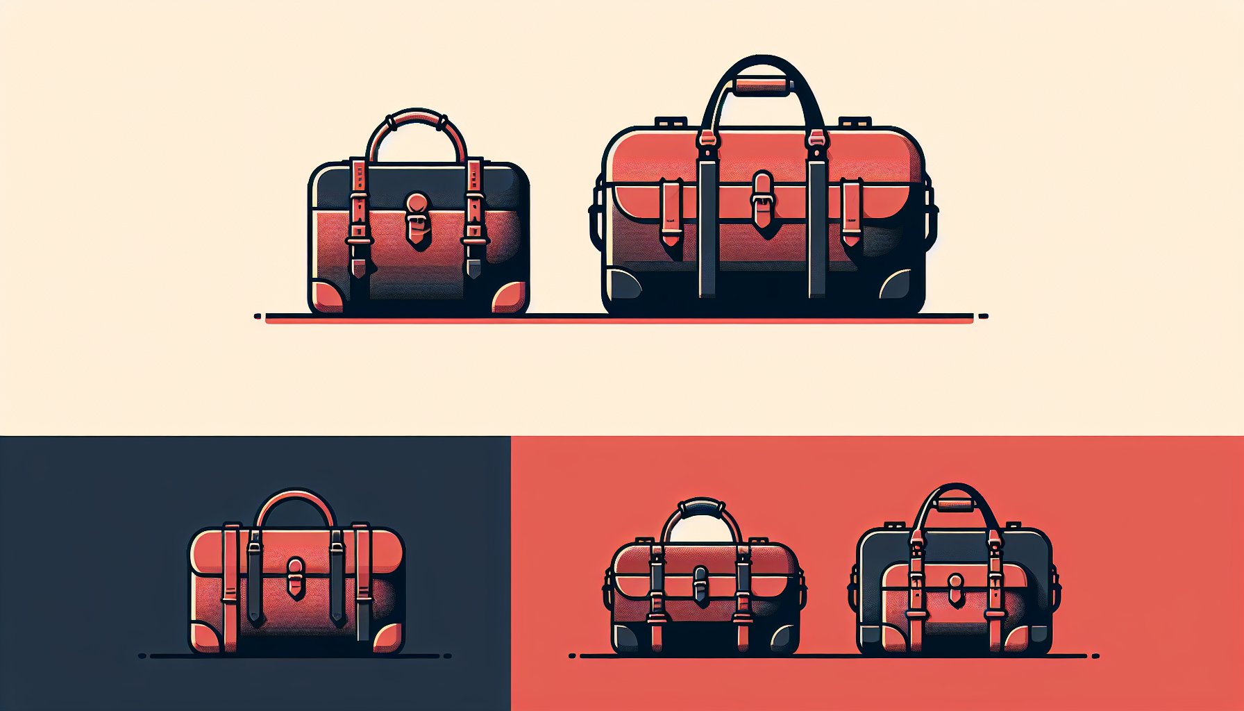 Comparison of duffle and weekender bags highlighting travel gear, luggage choices, and stylish getaways.