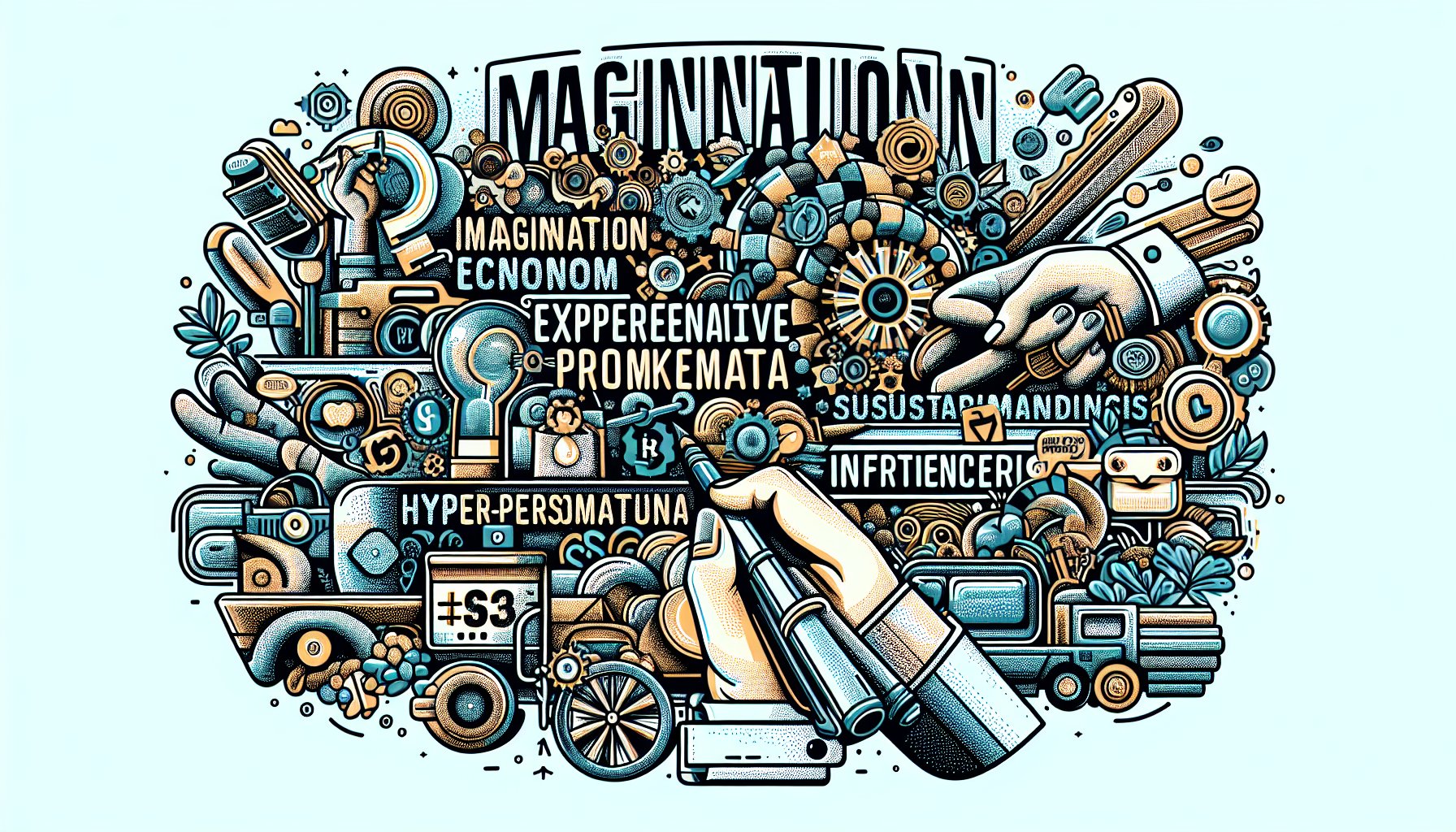 Innovative marketing strategies for 2025: experiential, sustainable, hyper-personalized promotions, and influencer partnerships.
