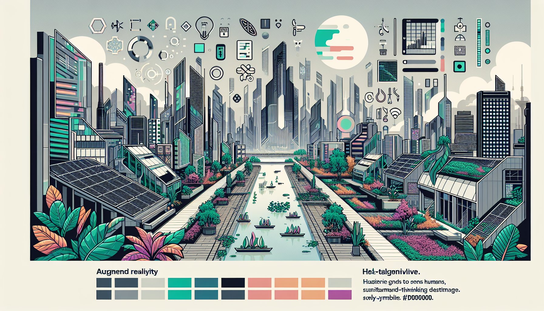 Top 10 graphic design trends for 2025: augmented reality, eco-friendly aesthetics, retro-futurism, and dynamic branding.