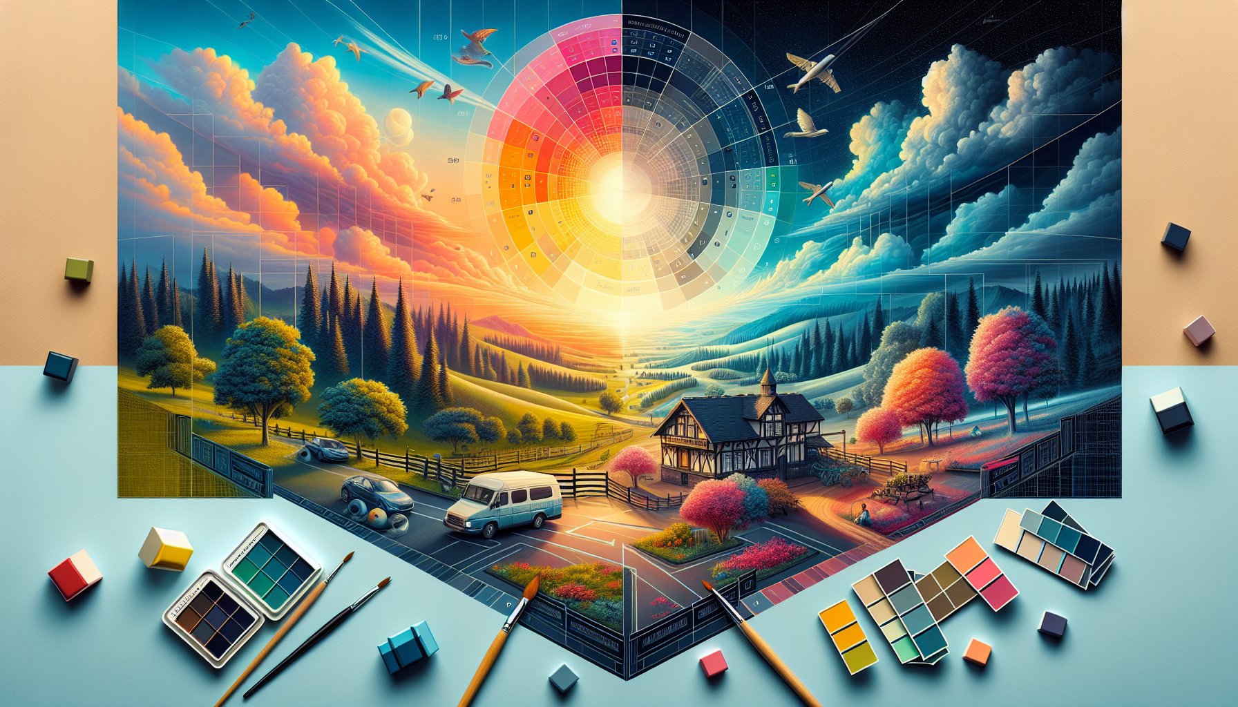 Essential graphic design principles for beginners: visual perception, color theory, typography, and design inclusivity.