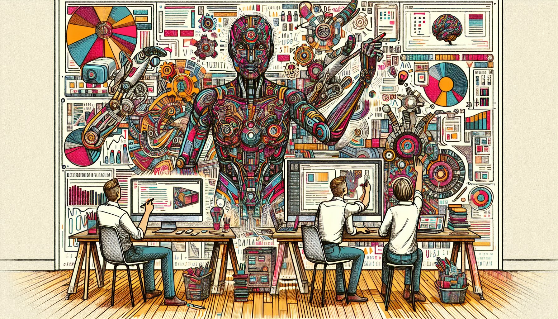 AI transforming graphic design by 2025: democratizing tools, enhancing education, and fostering collaborative creativity.