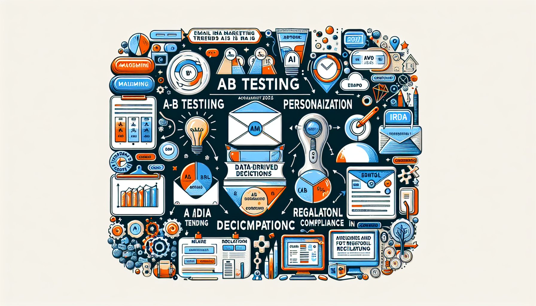 A/B testing emails for 2025: explore personalization, AI, data-driven decisions, and compliance in email marketing trends.