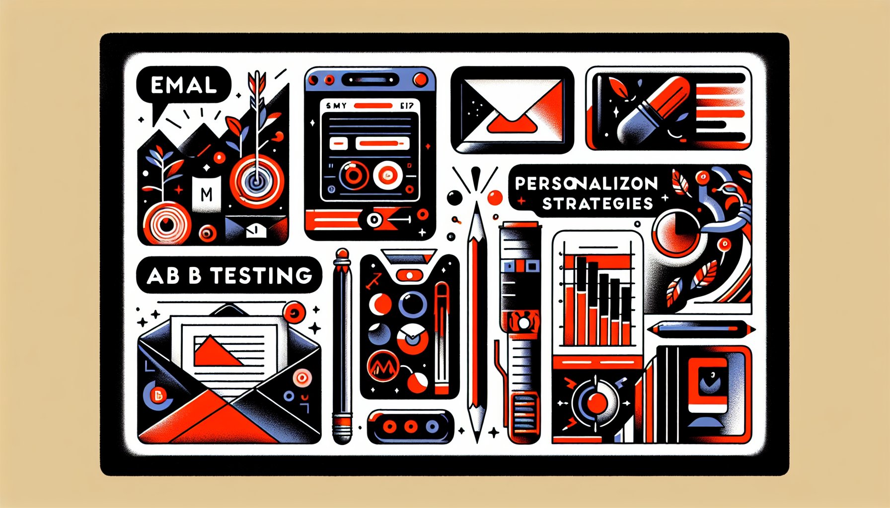 Guide on crafting effective email marketing campaigns with personalization, A/B testing, visual storytelling, and compliance tips.