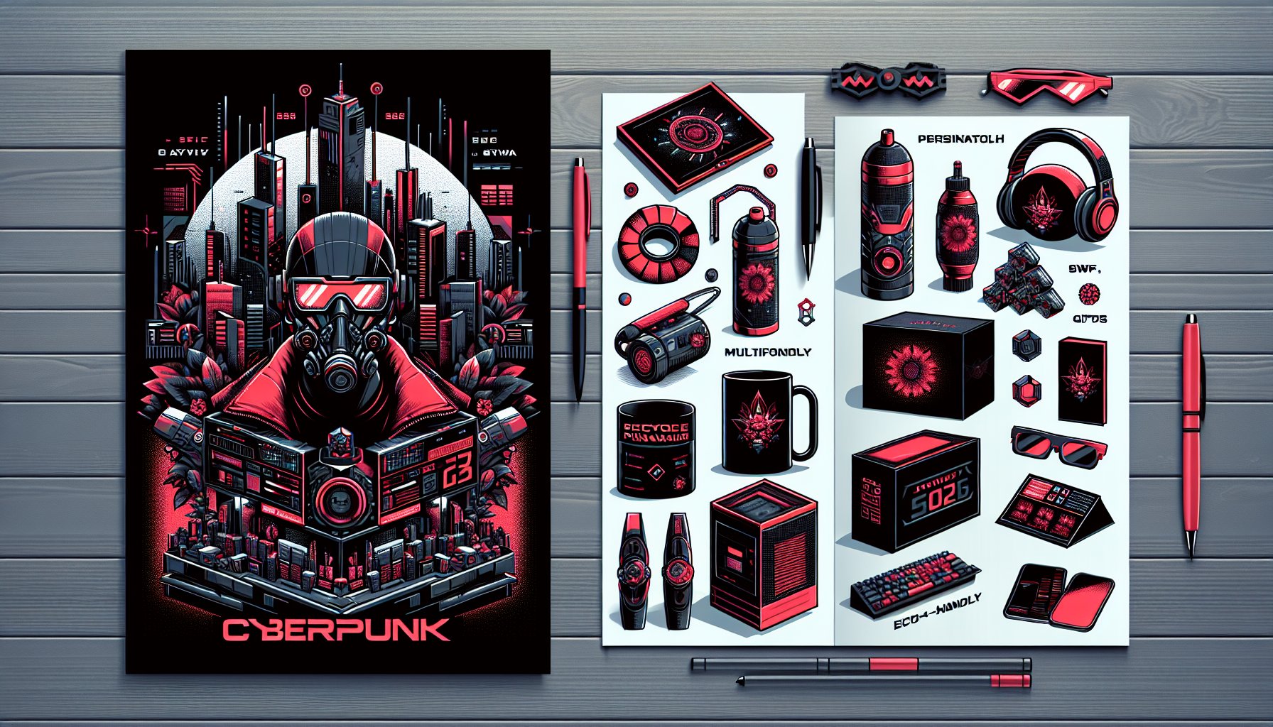 Eight customizable promotional products for 2025, featuring eco-friendly swag, personalized gifts, and tech-savvy items.