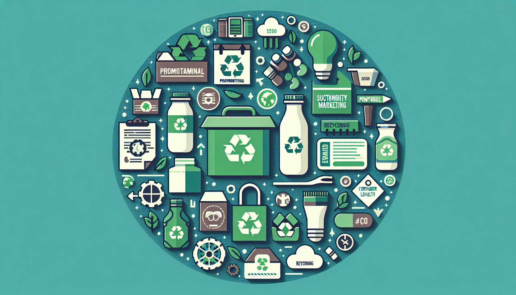 Eco-friendly promotional products guide for 2025, highlighting sustainability marketing and recycled materials to enhance brand loyalty.