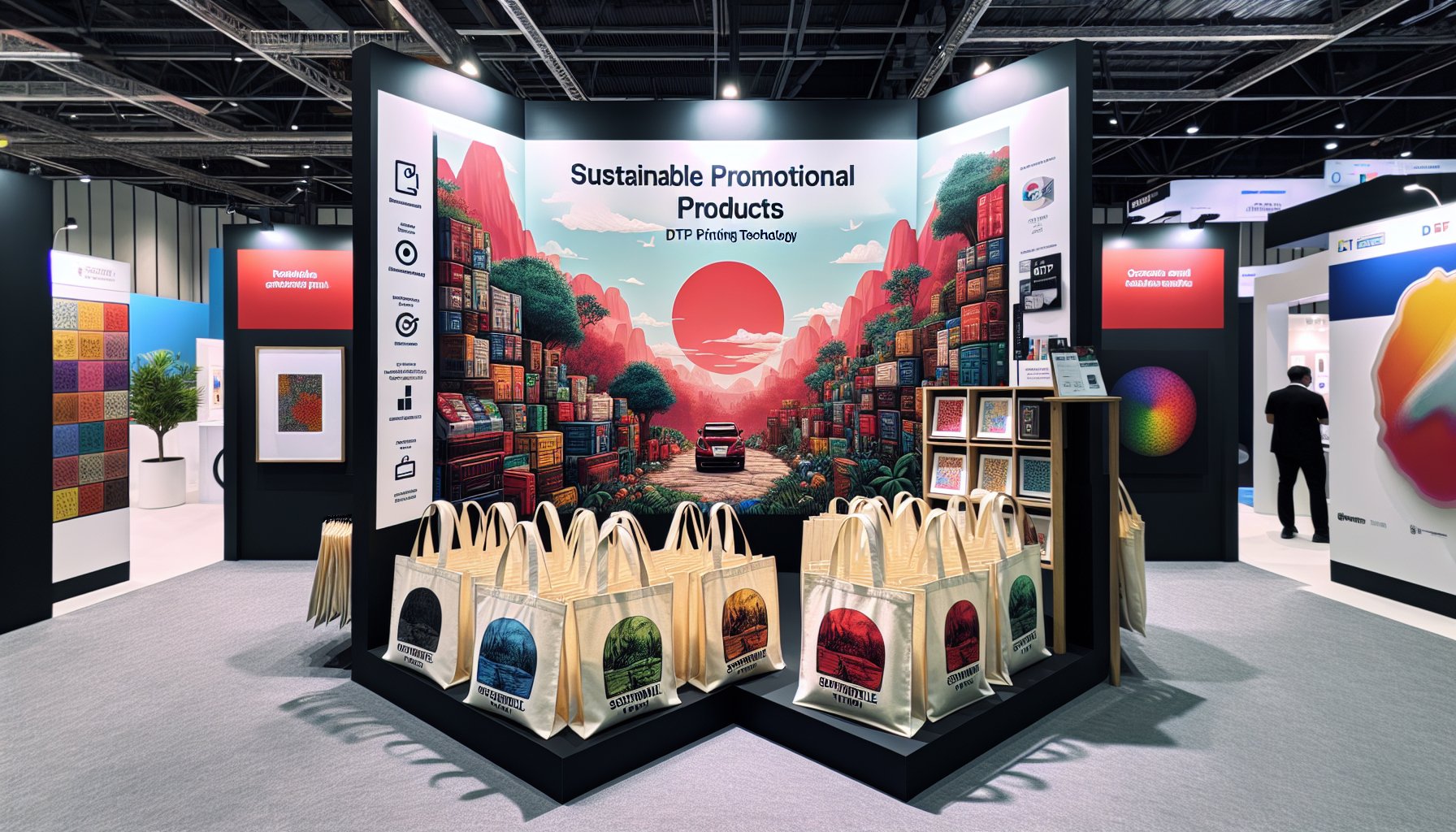 Trade show giveaways: sustainable tote bags and DTF printing enhance consumer engagement strategies for lasting impressions in 2025.