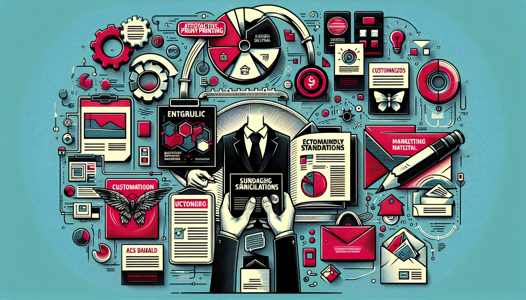 Top 8 brochure printing services featuring eco-friendly options, customization vs standardization for effective marketing materials.