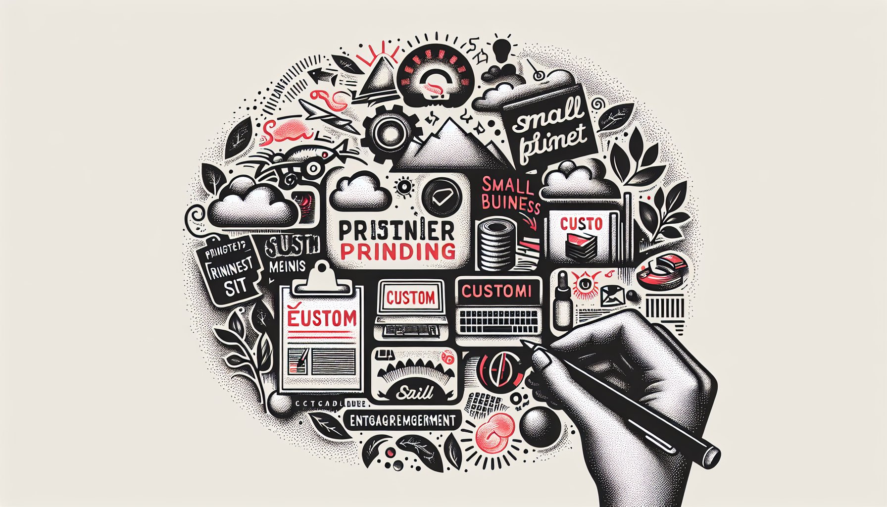 Custom printed materials enhance small business branding, boost personalized marketing, and support eco-friendly customer engagement.