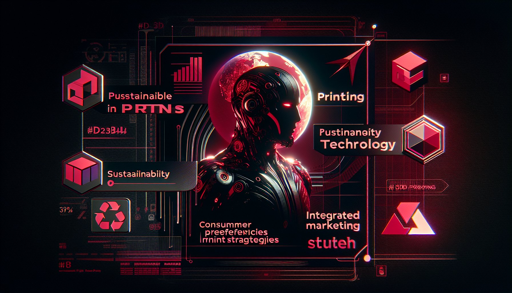Exploring the future of printed materials, sustainability, 3D printing, and consumer preferences in a digital landscape.