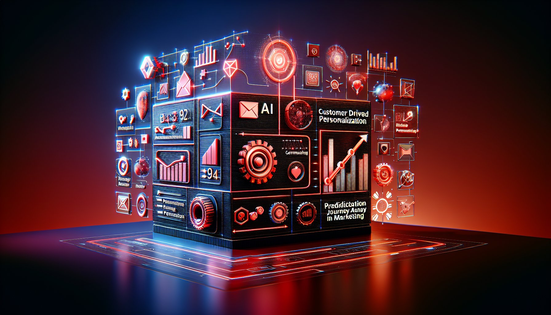 Email marketing automation guide 2025 featuring AI-driven personalization, customer journey automation, and predictive analytics.