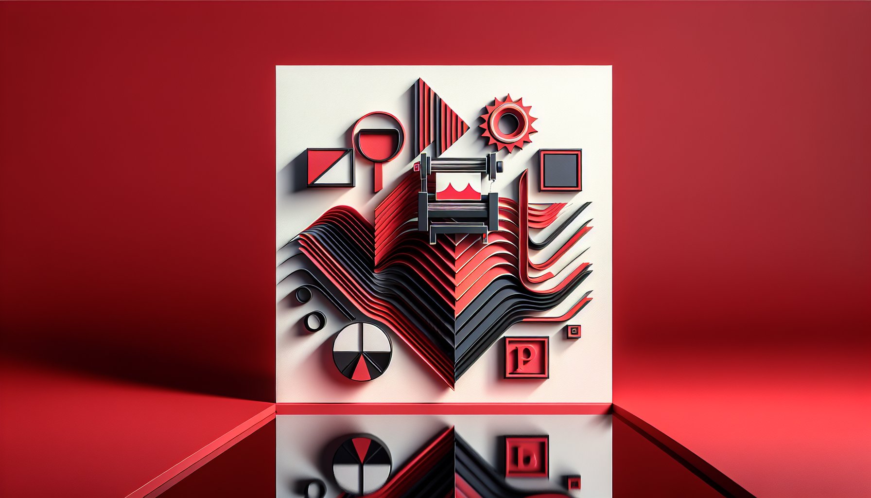 Journey of print services in promotional marketing, highlighting eco-friendly solutions, quality control, and on-demand printing.