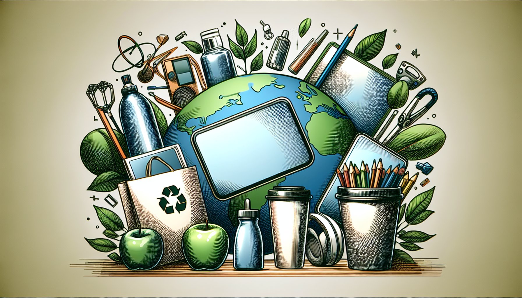 Guide to selecting eco-friendly promotional items for 2025 that align with brand values and engage a tech-savvy audience.
