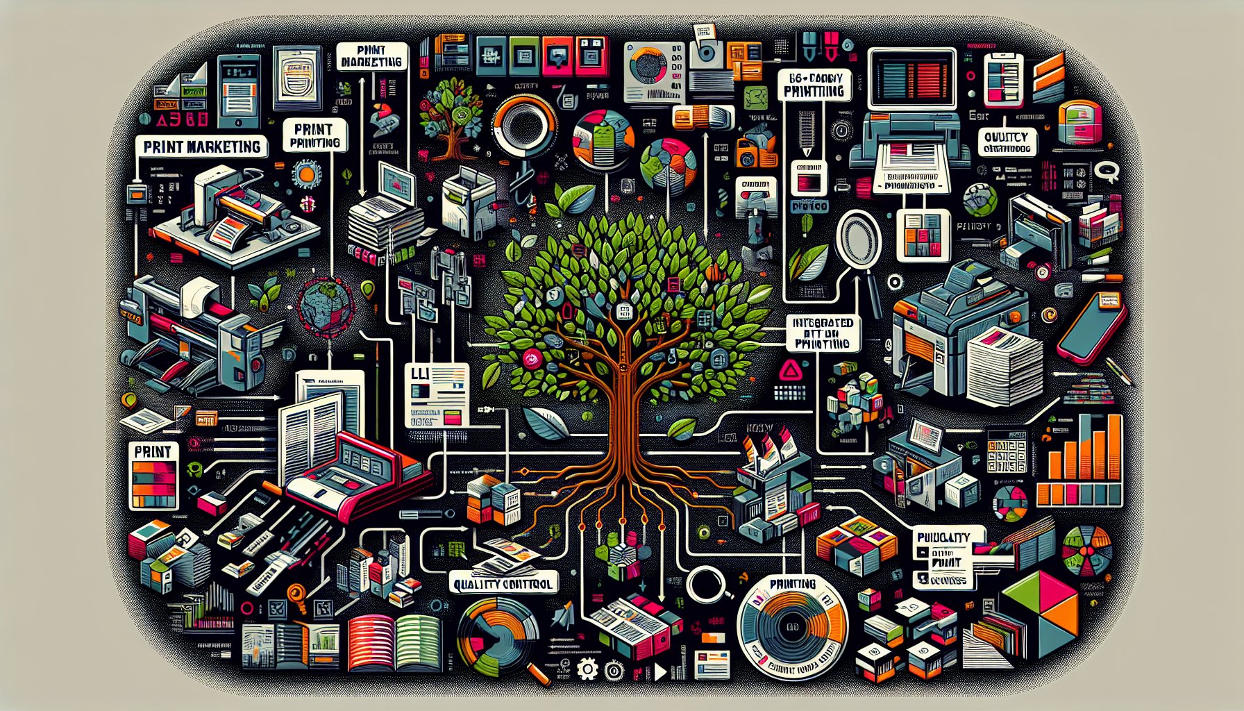 Top 10 questions on print marketing, eco-friendly printing, and quality control for integrated print services for businesses.