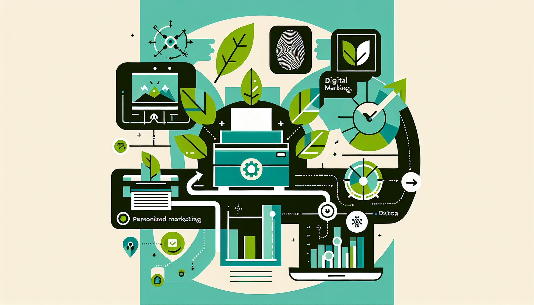 Print and digital marketing integration for 2025: eco-conscious, personalized strategies driven by data insights.