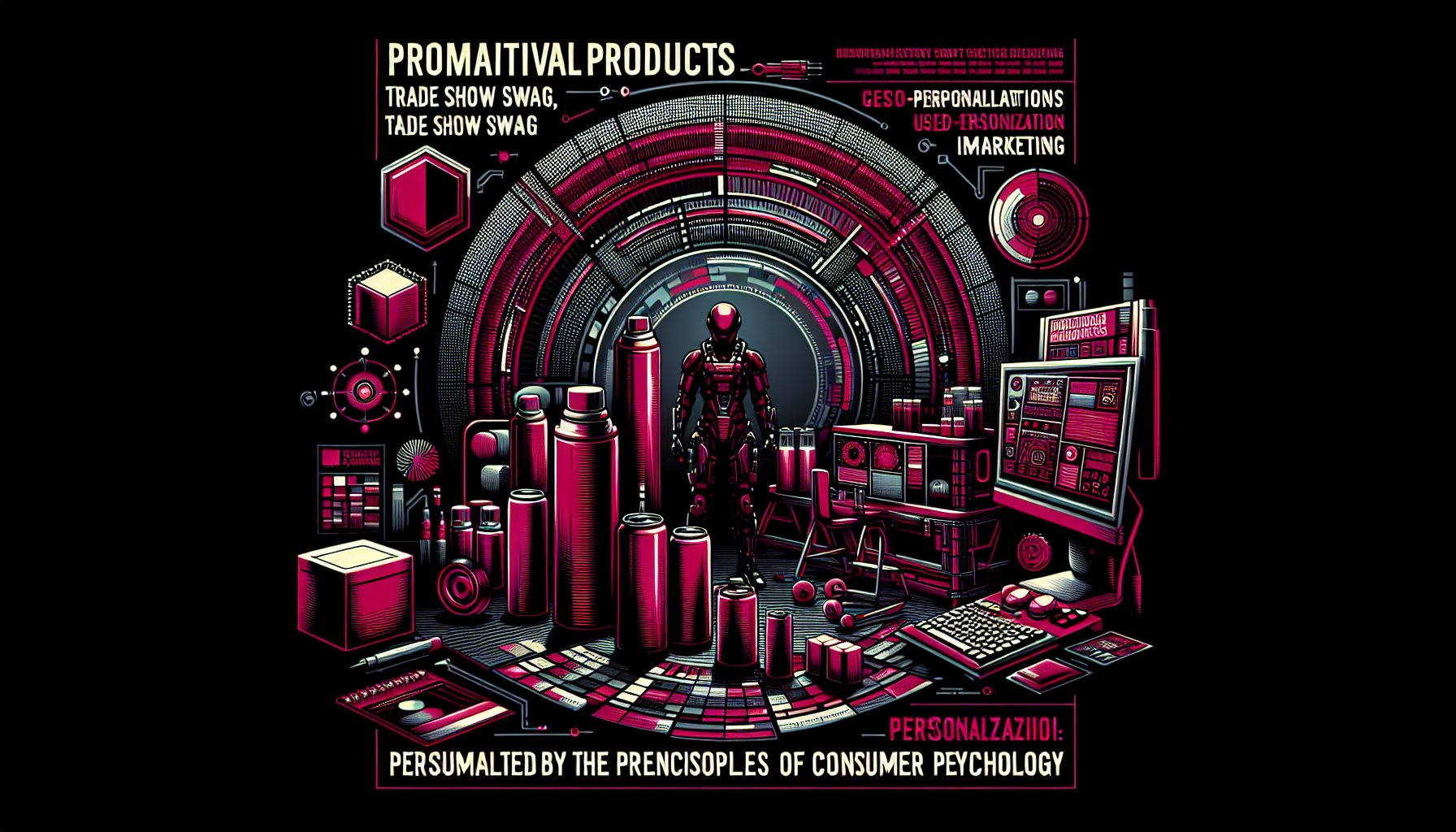 Promotional products for trade shows in 2025: eco-friendly swag leveraging consumer psychology and personalization in marketing.