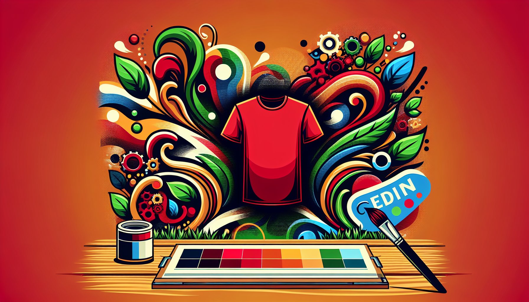 Custom T-shirt design tips on brand storytelling, eco-friendly materials, print techniques, and community collaboration.