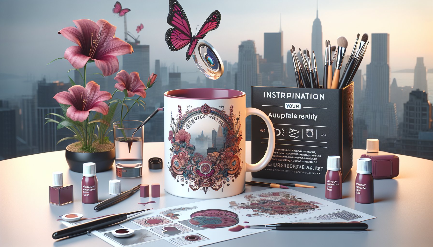 Top 10 creative branded mug ideas for 2025, featuring personalized designs, sustainable materials, and AR experiences.
