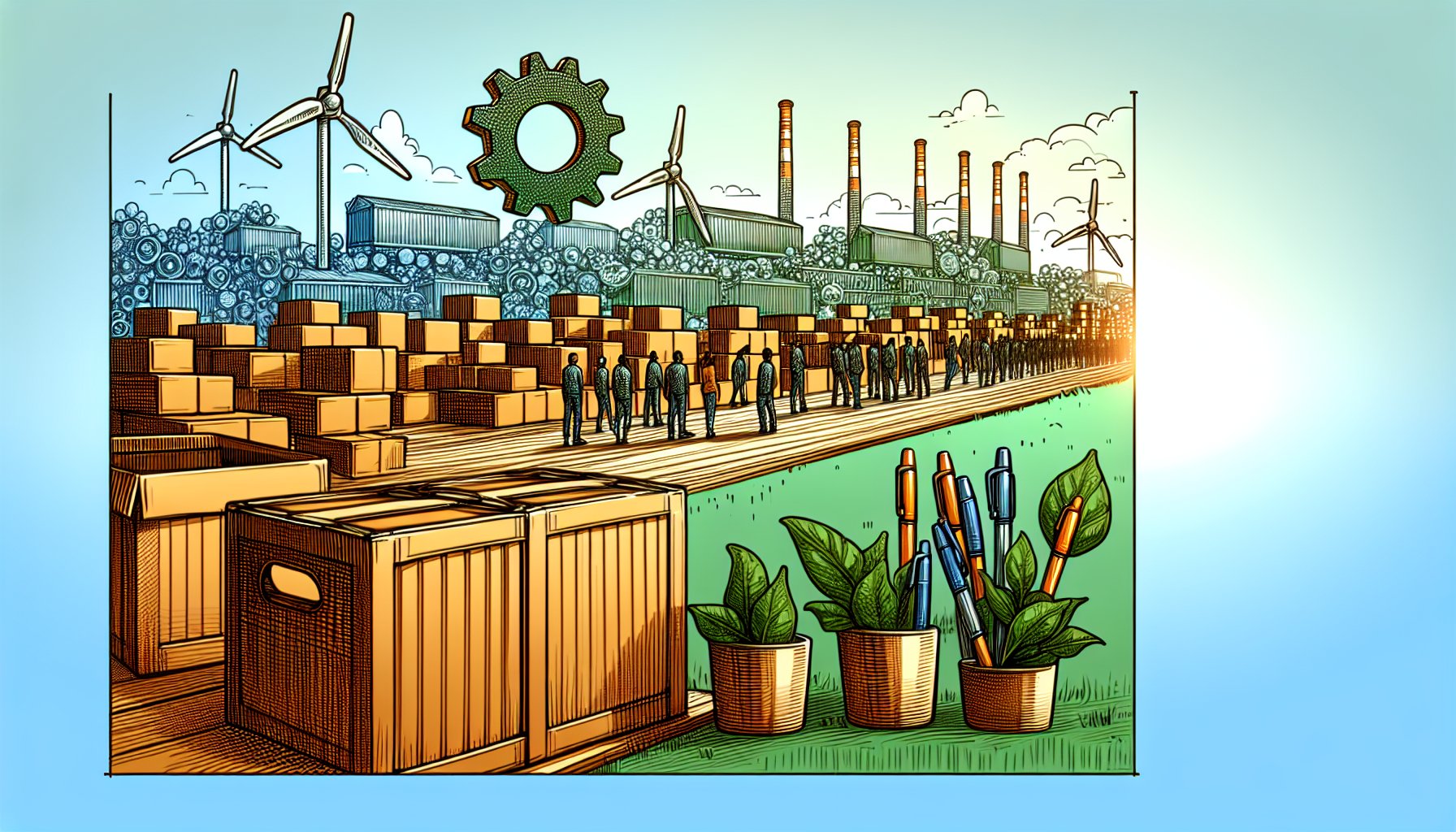 Trends in 2025: eco-friendly promotional pens, sustainability, brand storytelling, and influencer marketing strategies.