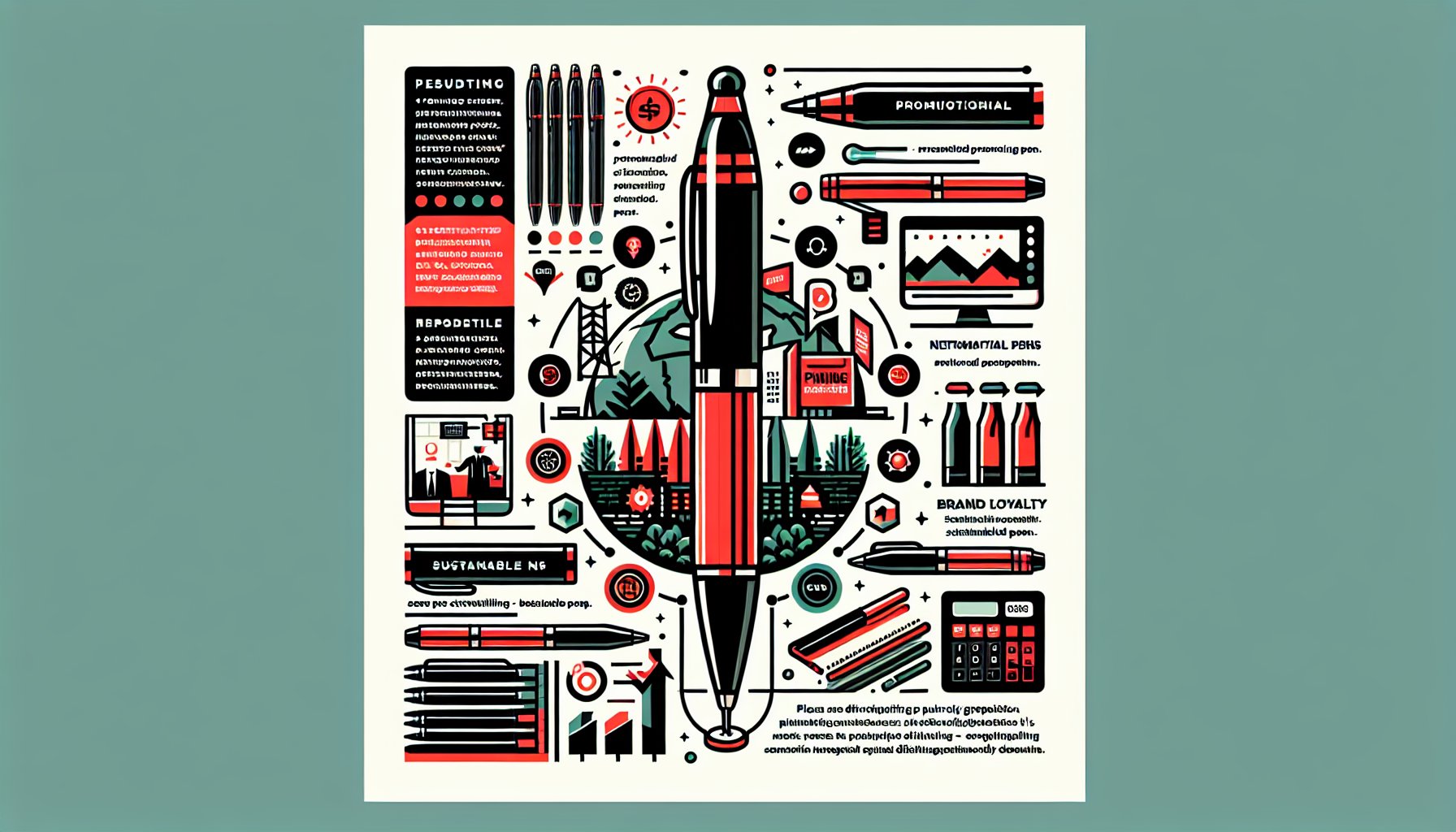 Promotional pens for effective distribution at networking events to enhance brand loyalty with sustainable options.