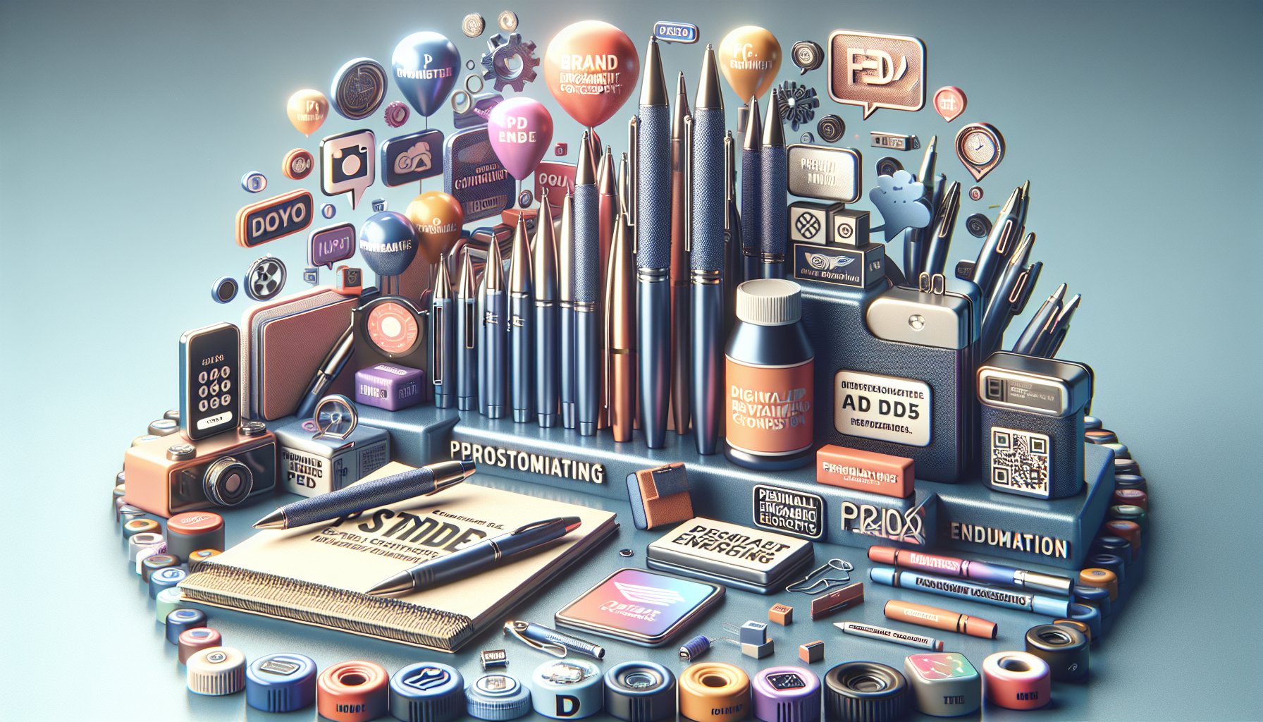 Creative promotional pens for brand engagement in 2025, featuring eco-friendly designs and personalized marketing strategies.