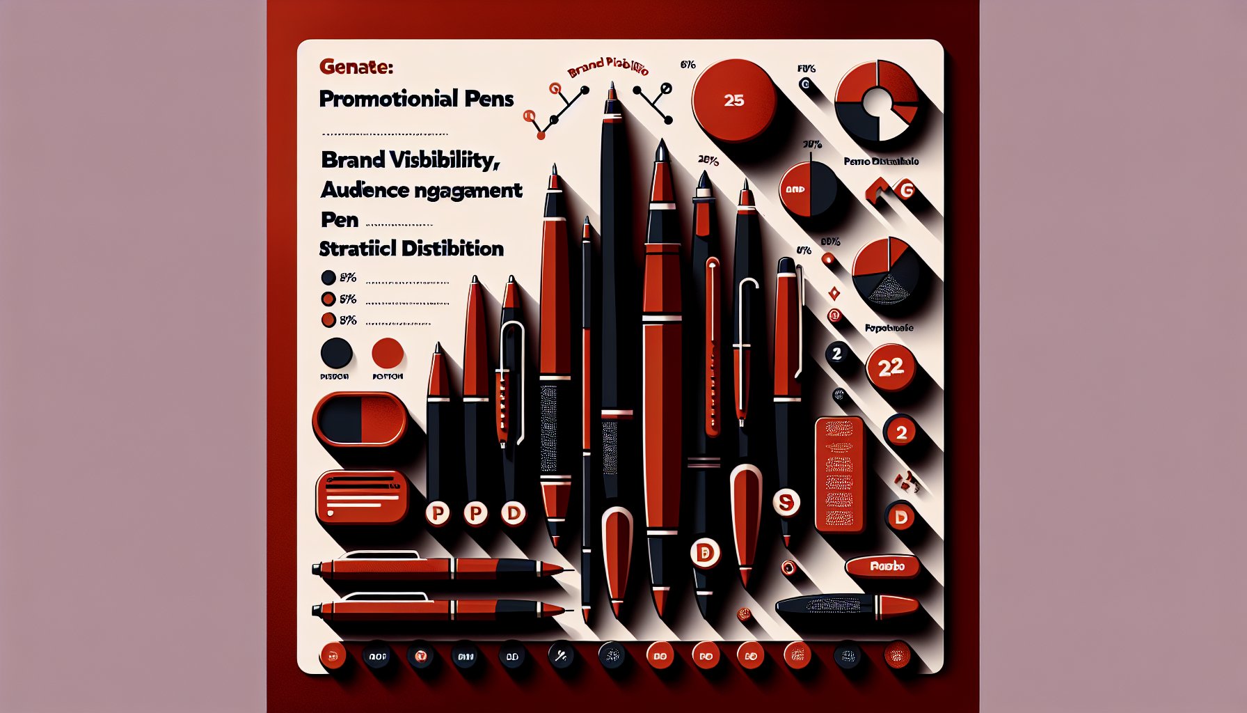 Customizing promotional pens enhances brand visibility and audience engagement through strategic design and distribution.