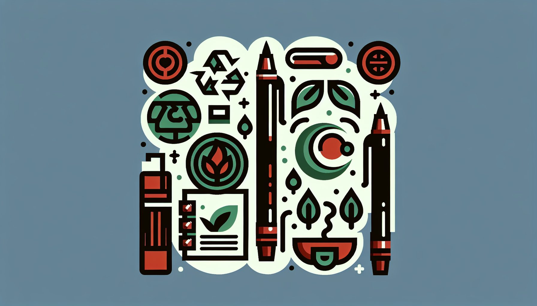 Eco-friendly promotional pens made from recycled materials highlight sustainable marketing trends and corporate responsibility for 2025.