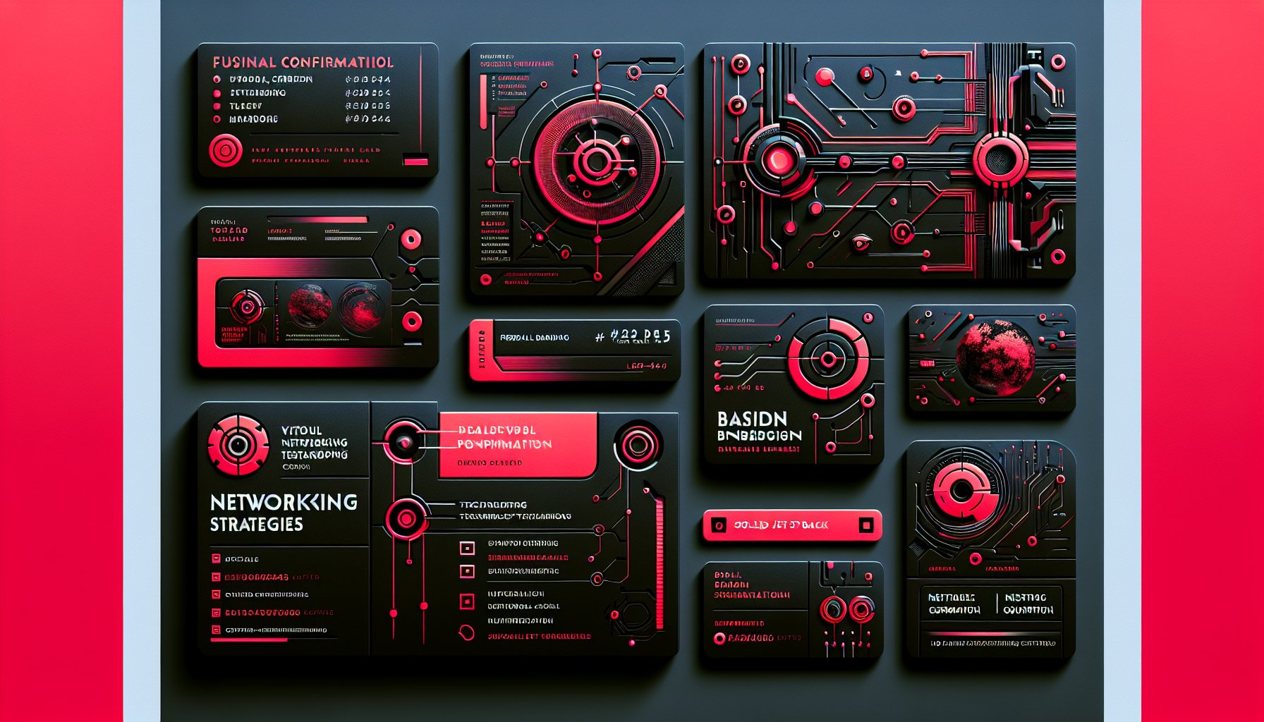 Business card showcasing personal branding, sustainable materials, and tech integration for effective networking in 2025.