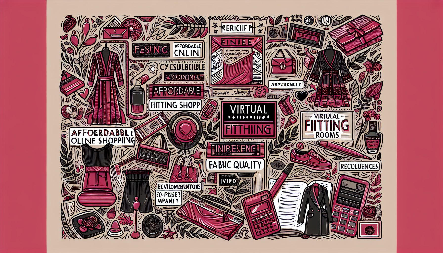 Guide to finding affordable, high-quality apparel online with tips on ethical fashion, virtual fitting rooms, and influencer recommendations.