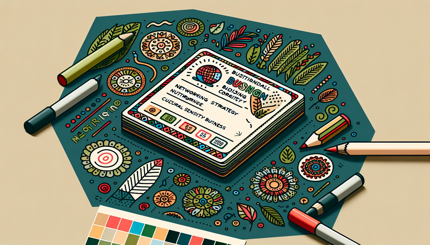 Business card design tips for networking: brand identity, eco-friendly options, and cultural sensitivity considerations.