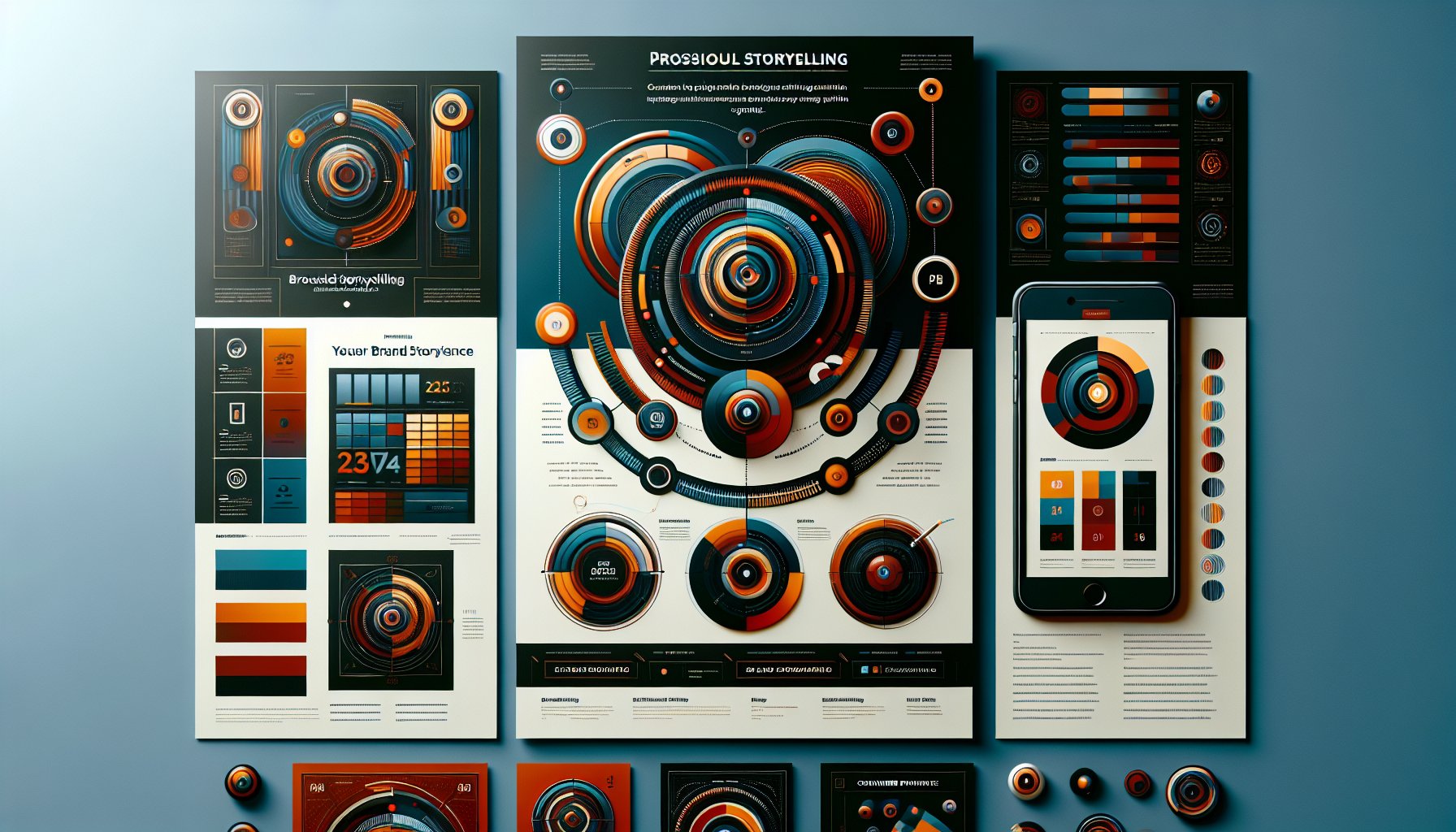 Professional brochure design enhances brand storytelling and audience engagement through effective visual storytelling in print and digital.