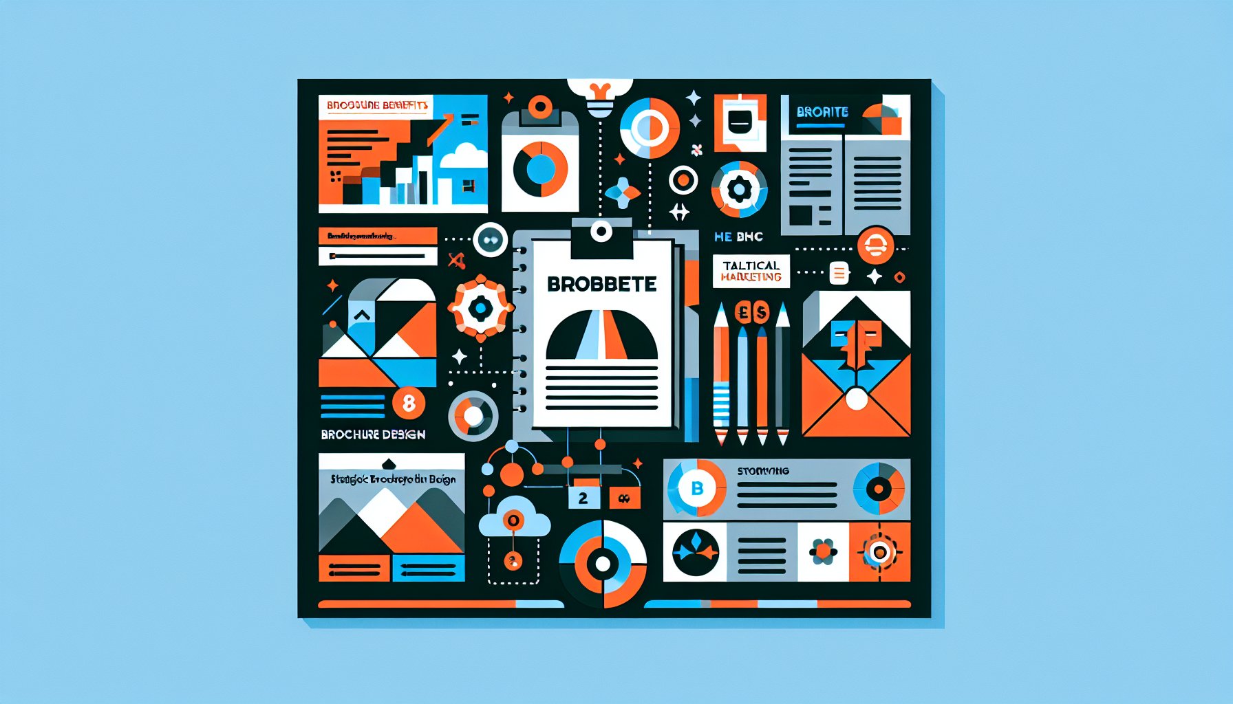 Brochures enhance tactile marketing, storytelling, and strategic design for effective digital and print business promotion.