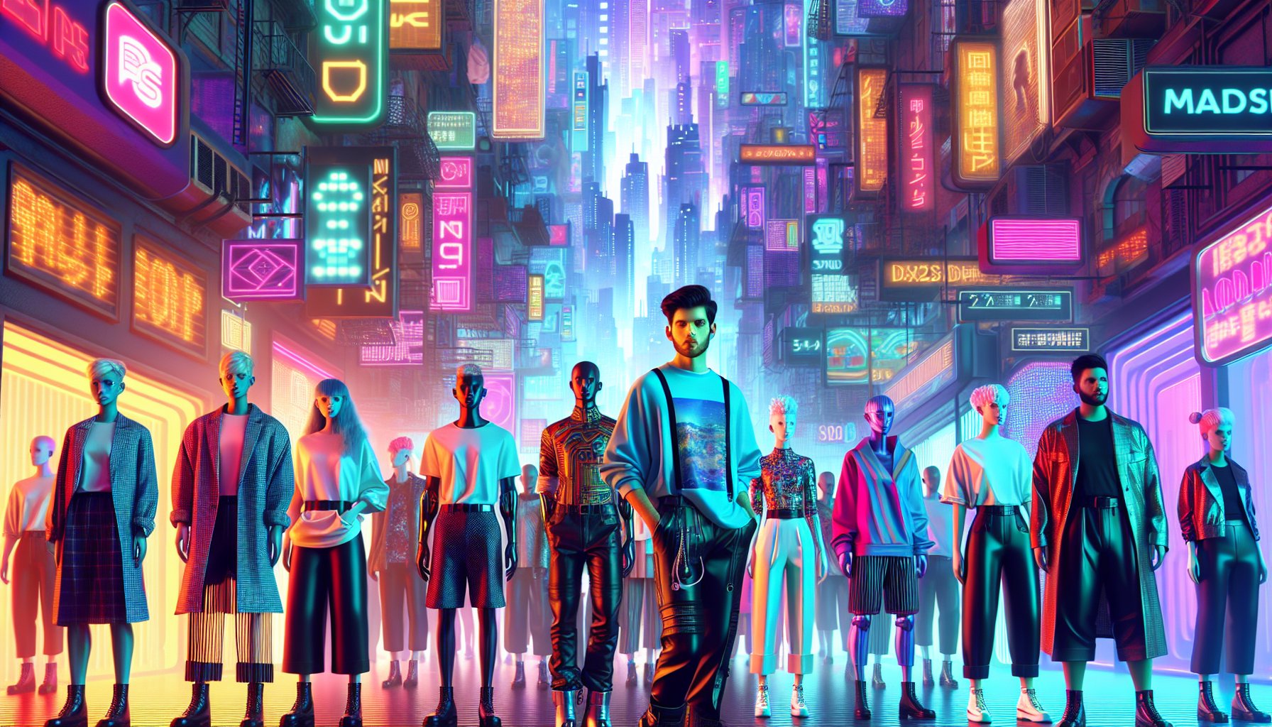 Midsize fashion showcasing diverse body types, highlighting size inclusivity and representation in modern apparel brands.